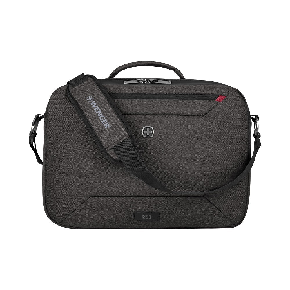 תיק צד למחשב Wenger MX Commute 16״ אפור - תיק התיקיםWengerתיק מחשב נייד