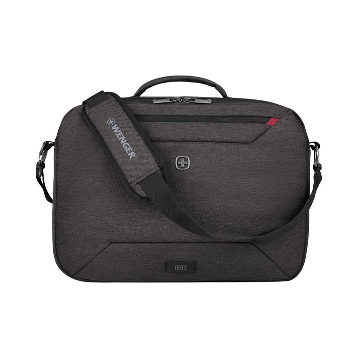 תיק צד למחשב Wenger MX Commute 16״ אפור - תיק התיקיםWengerתיק מחשב נייד