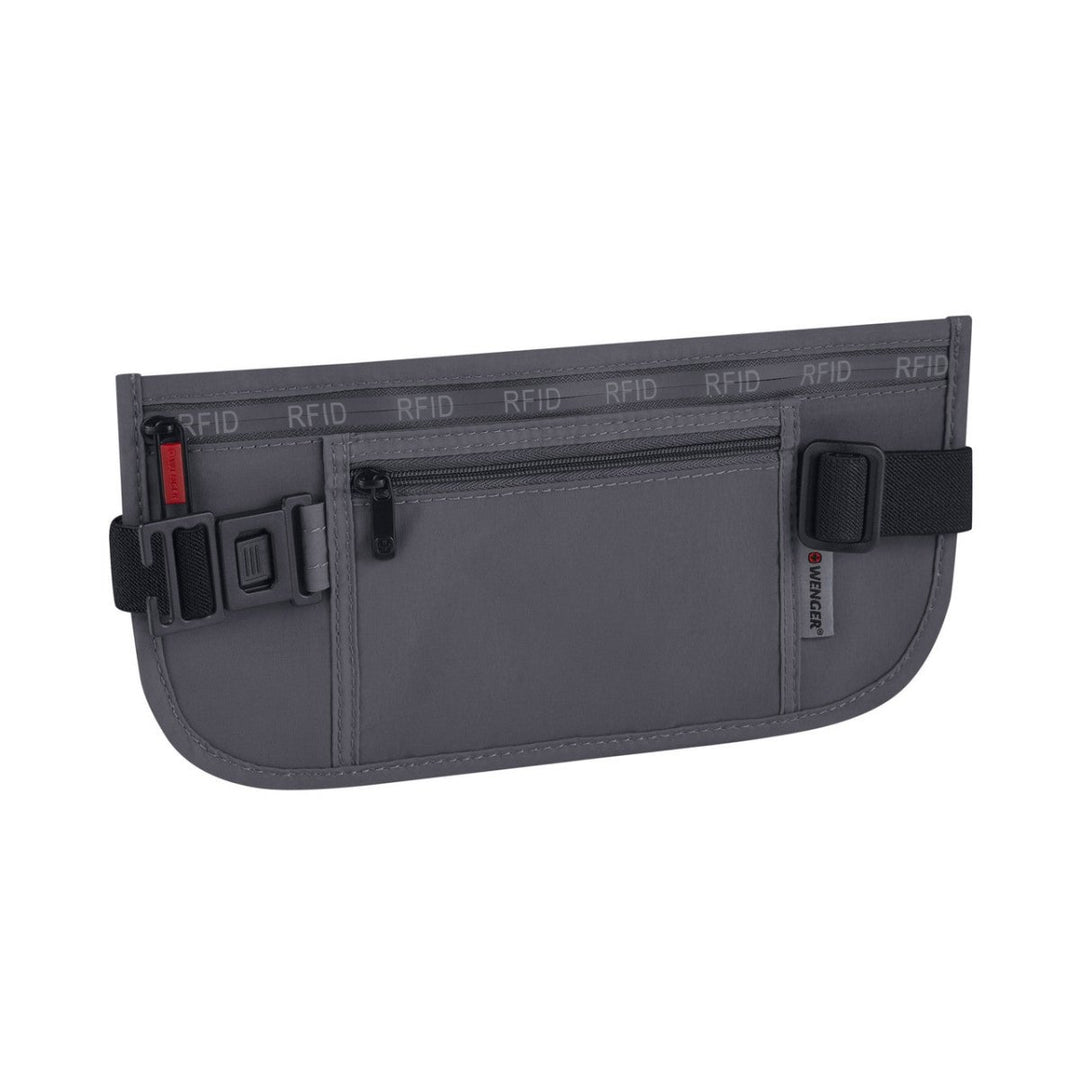 חגורת מסמכים לנסיעות Wenger Security RFID אפורה - תיק התיקיםWengerאביזרי נסיעות