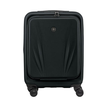 מזוודת טרולי קשיחה Wenger Skyon 20״ שחורה עם תא מחשב - תיק התיקיםWengerמזוודות