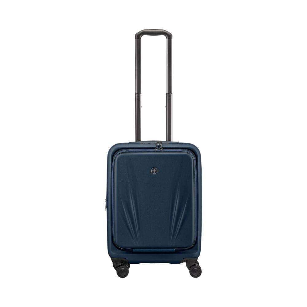 מזוודת טרולי קשיחה Wenger Skyon 20״ כחול נייבי עם תא מחשב - תיק התיקיםWengerמזוודות