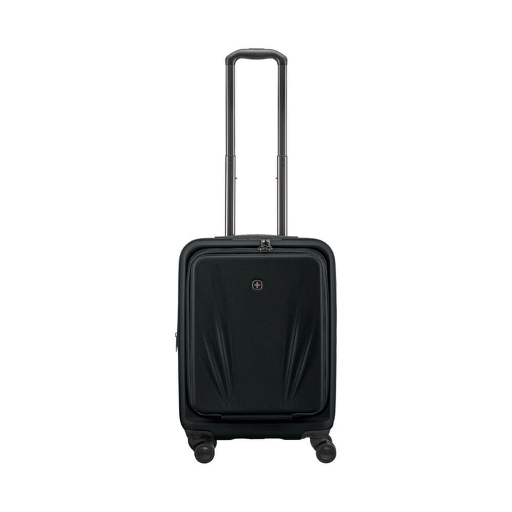 מזוודת טרולי קשיחה Wenger Skyon 20״ שחורה עם תא מחשב - תיק התיקיםWengerמזוודות