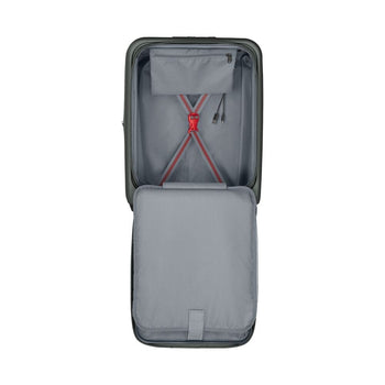 מזוודת טרולי קשיחה Wenger Skyon 20״ אפור כהה עם תא מחשב - תיק התיקיםWengerמזוודות