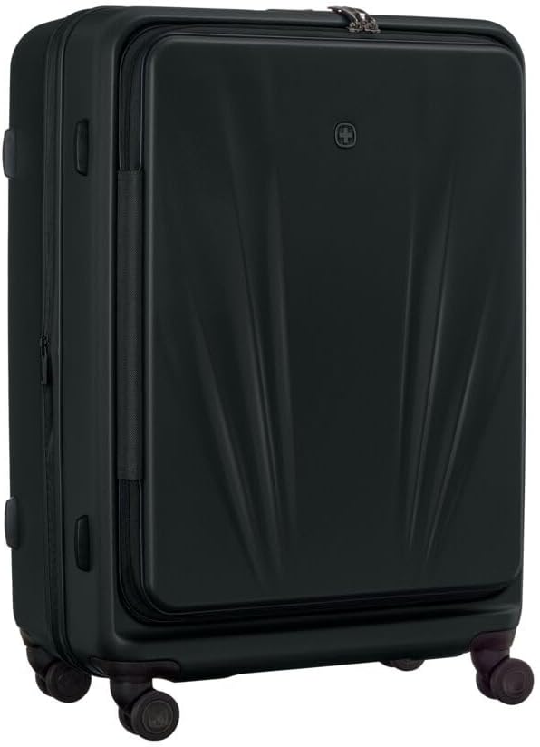 מזוודת טרולי קשיחה Wenger Skyon גדולה 73 ס״מ שחורה - תיק התיקיםWengerטרולי עליה למטוס