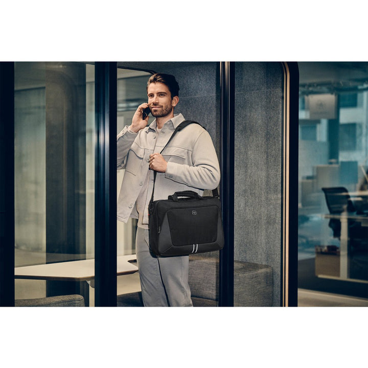 תיק עסקים למחשב Wenger XE Brief 16״ שחור - תיק התיקיםWengerתיק מחשב נייד