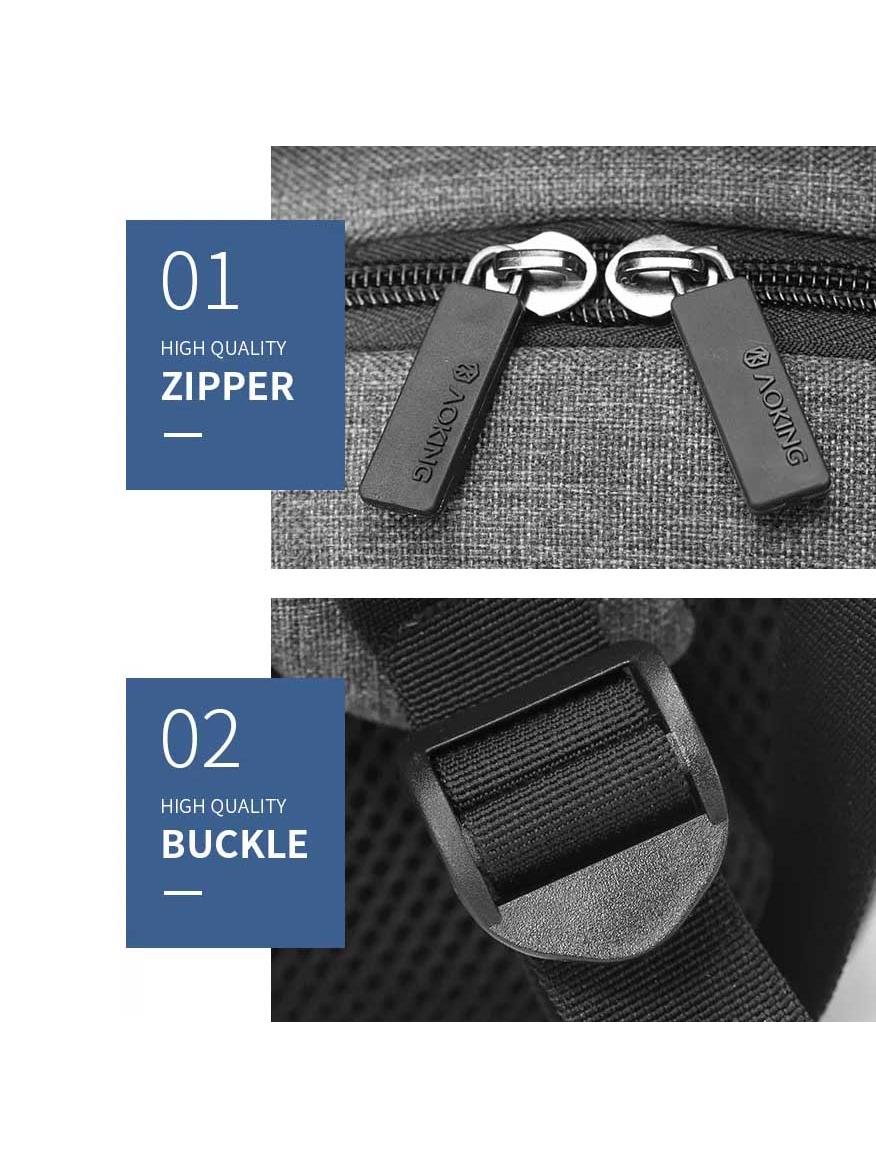 Aoking תיק גב אופנתי למחשב 15.6"