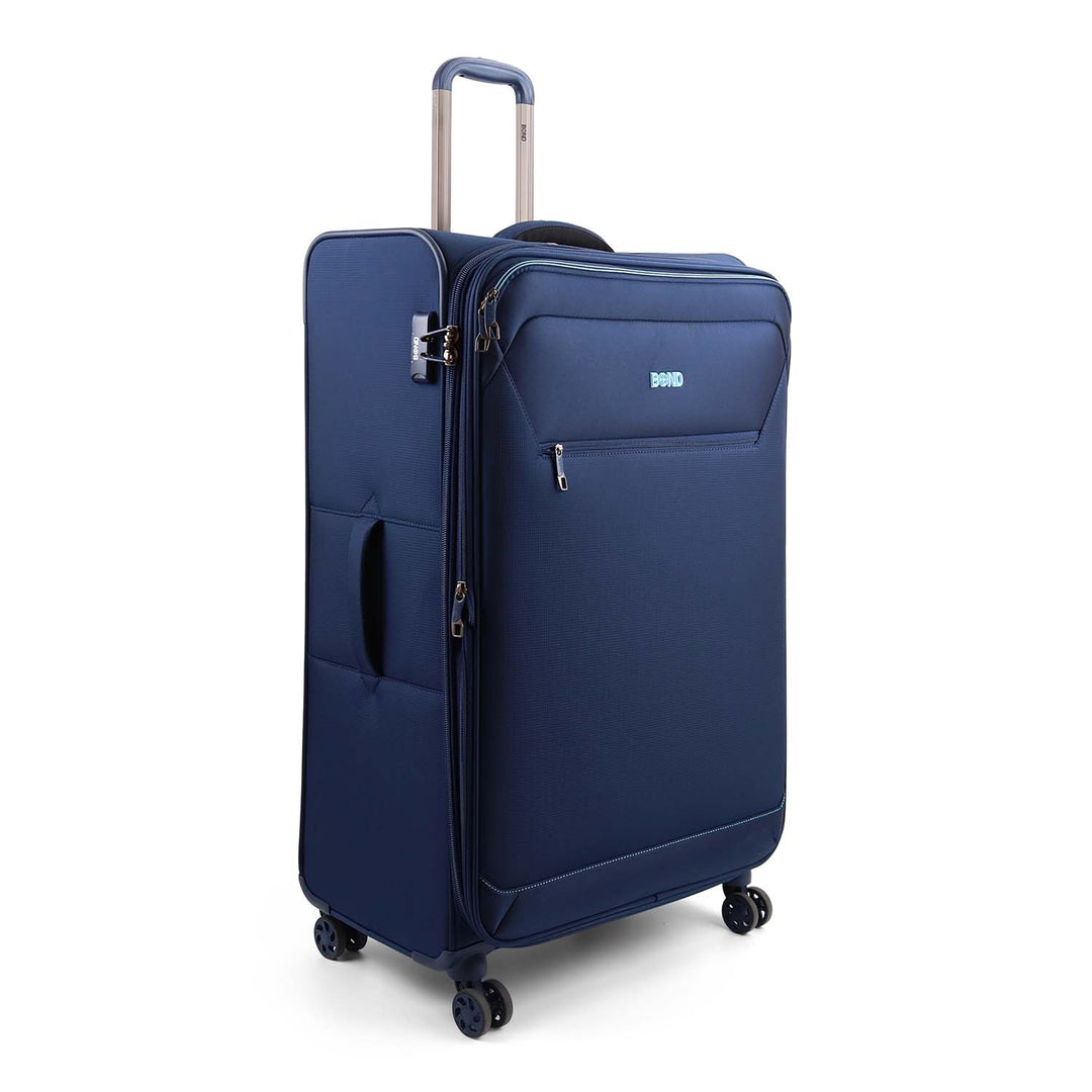 BOND סט מזוודות מבד חזקות וקלות 20" 26" 30"