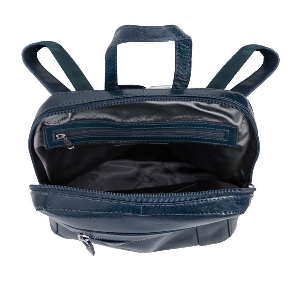 Alberto Bellucci תיק עור גב קלאסי בינוני - תיק התיקיםAlberto Bellucciנשים