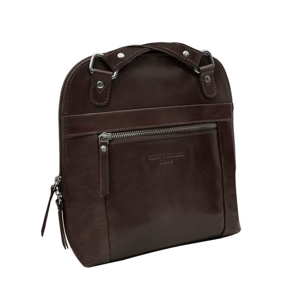 Alberto Bellucci תיק עור גב/ כתף קלאסי - תיק התיקיםAlberto Bellucciנשים