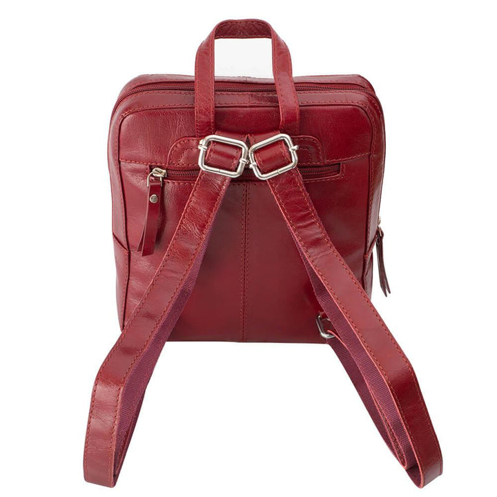 Alberto Bellucci תיק עור גב קלאסי בינוני - תיק התיקיםAlberto Bellucciנשים