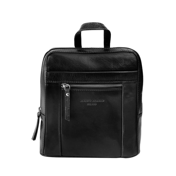 Alberto Bellucci תיק עור גב קלאסי בינוני - תיק התיקיםAlberto Bellucciנשים