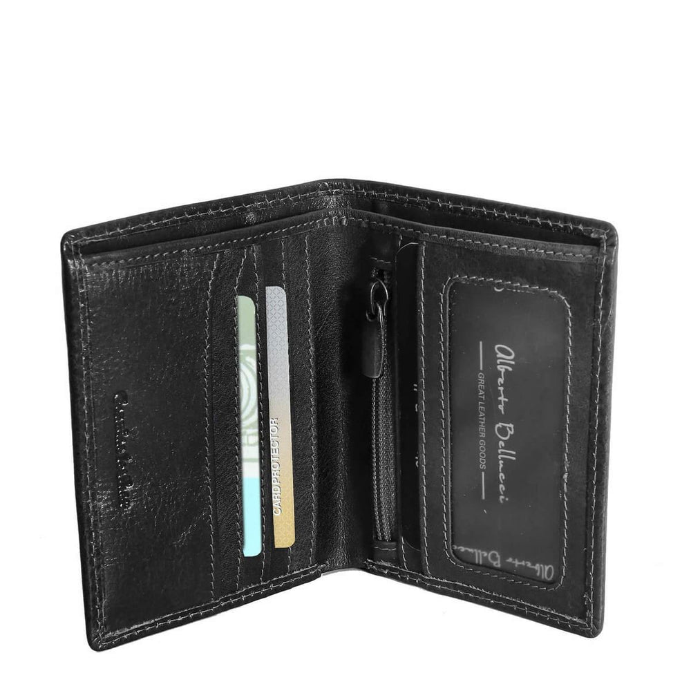 Alberto Bellucci ארנקון עם רוכסן וחלון GALA - תיק התיקיםAlberto Bellucciגברים