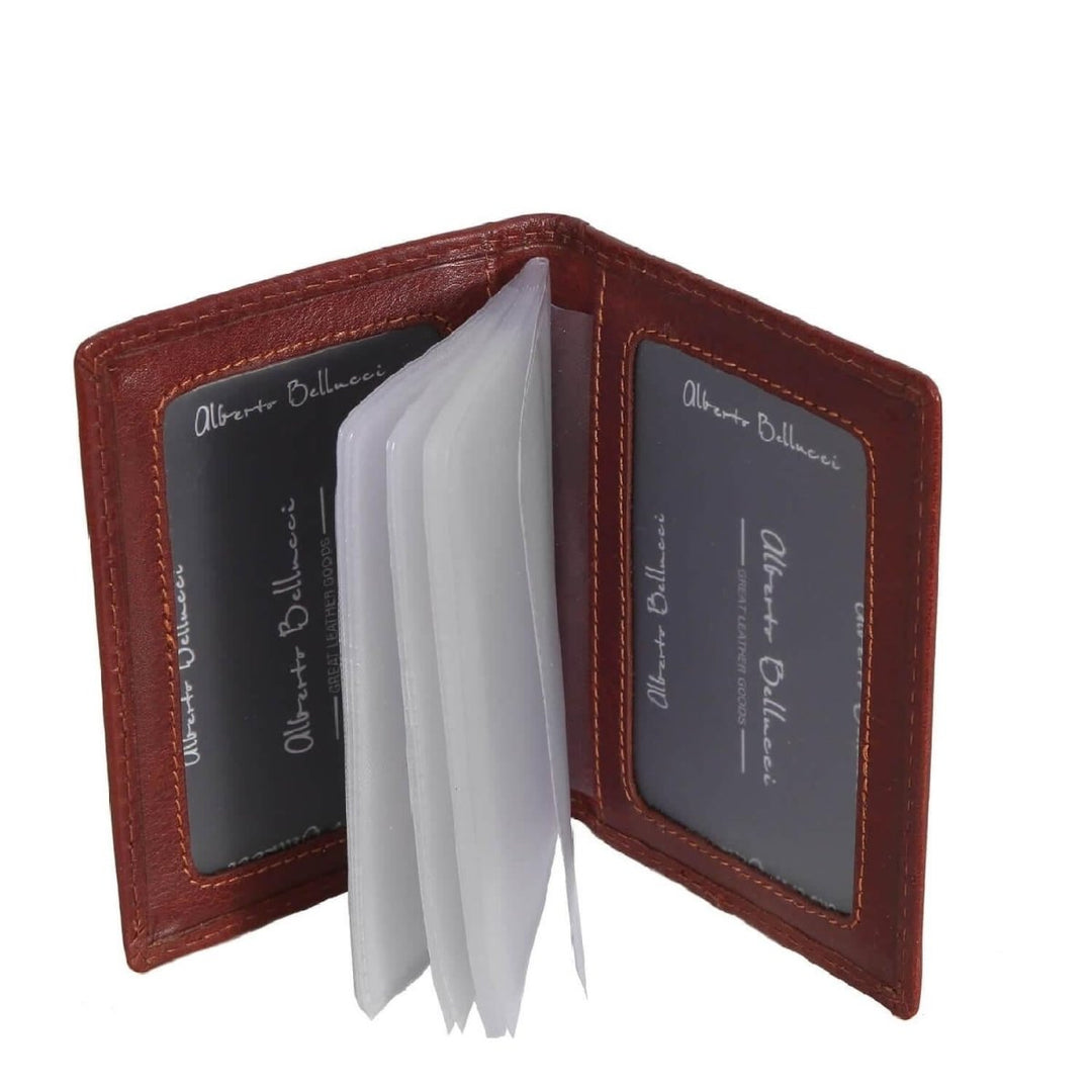 Alberto Bellucci ארנק לכרטיסים מילוי פלסטיק Portici מבחר צבעים - תיק התיקיםAlberto Bellucciגברים