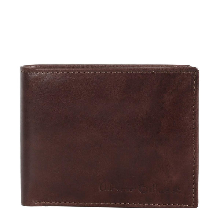 Alberto Bellucci ארנק בינוני כיס למטבעות PRATO מבחר צבעים - תיק התיקיםAlberto Bellucciגברים