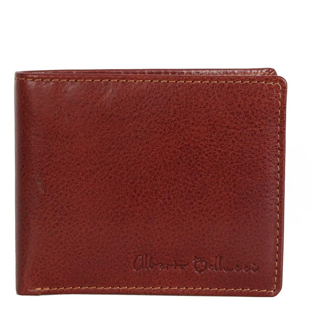 Alberto Bellucci ארנק בינוני כיס מטבעות רוכסן TERIN - תיק התיקיםAlberto Bellucciגברים