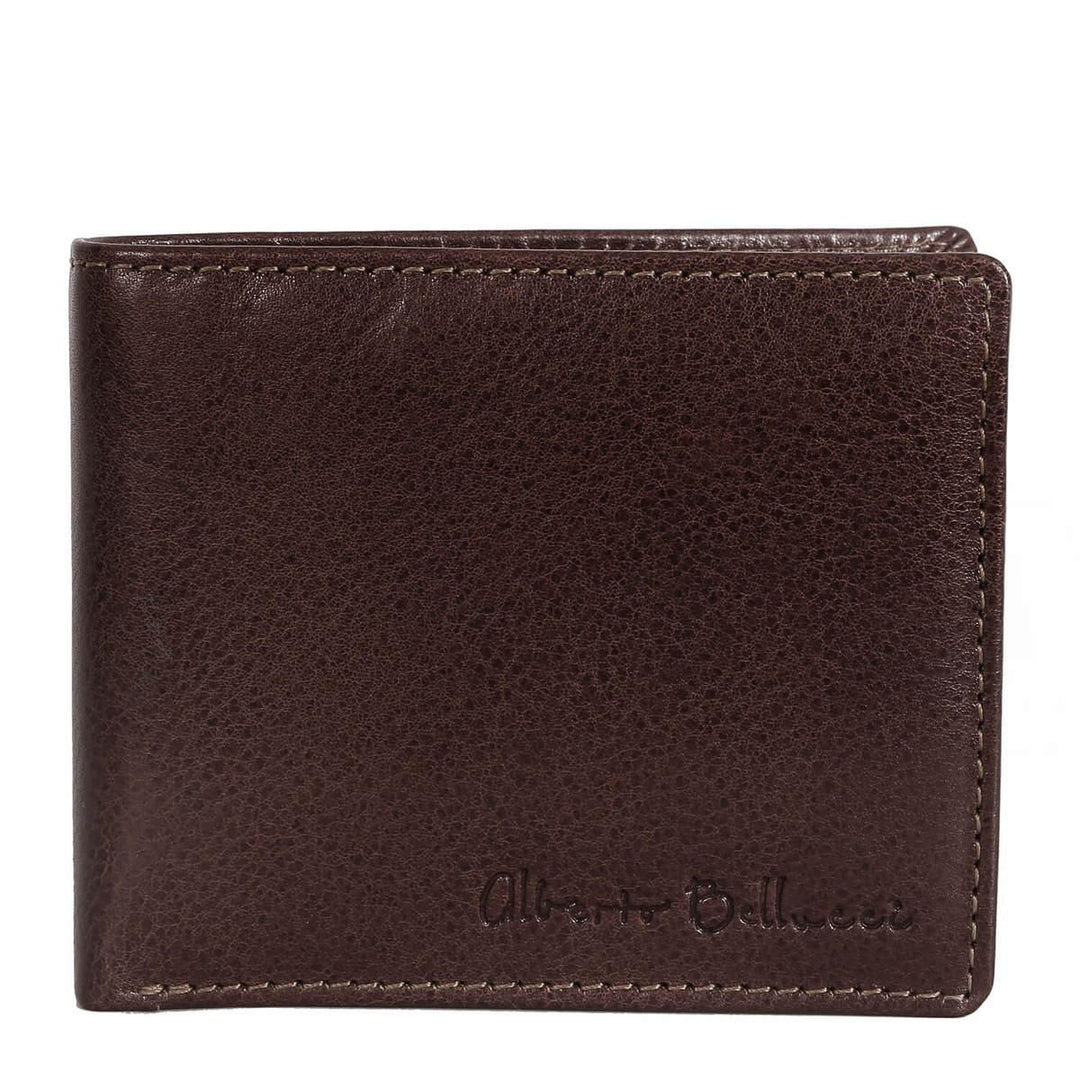 Alberto Bellucci ארנק בינוני כיס מטבעות רוכסן TERIN - תיק התיקיםAlberto Bellucciגברים