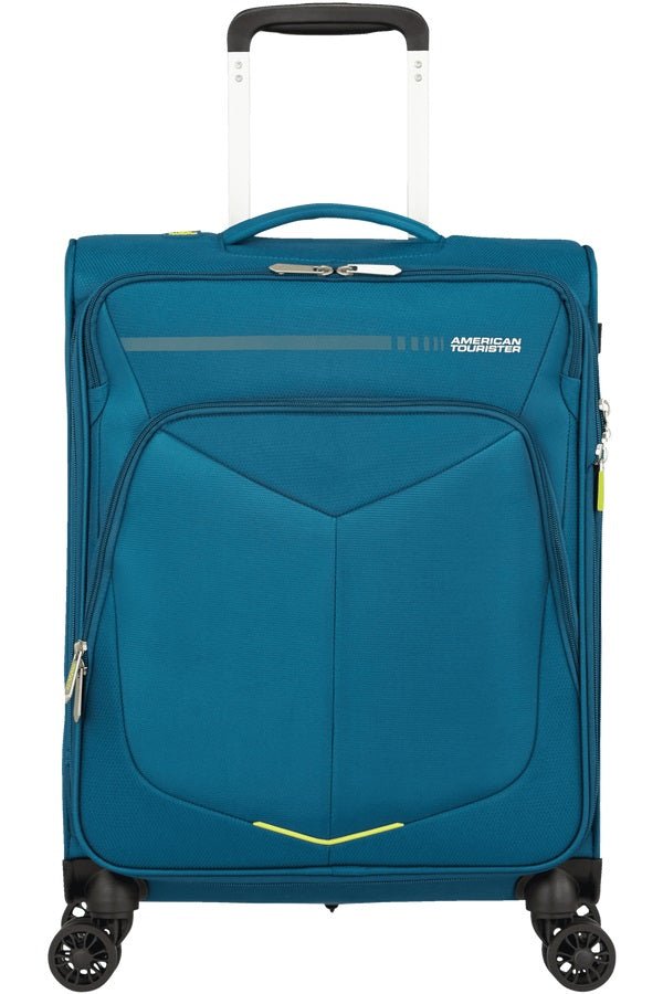 American Tourister Summerfunk luggage מזוודה קטנה מבד לעלייה למטוס אמריקן טוריסטר 20" - תיק התיקיםAmerican Touristerמזוודות