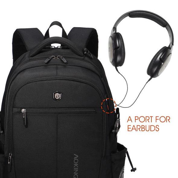 Aoking תיק גב איכותי למחשב נייד 15.6" - תיק התיקיםAokingתיקים למחשב נייד