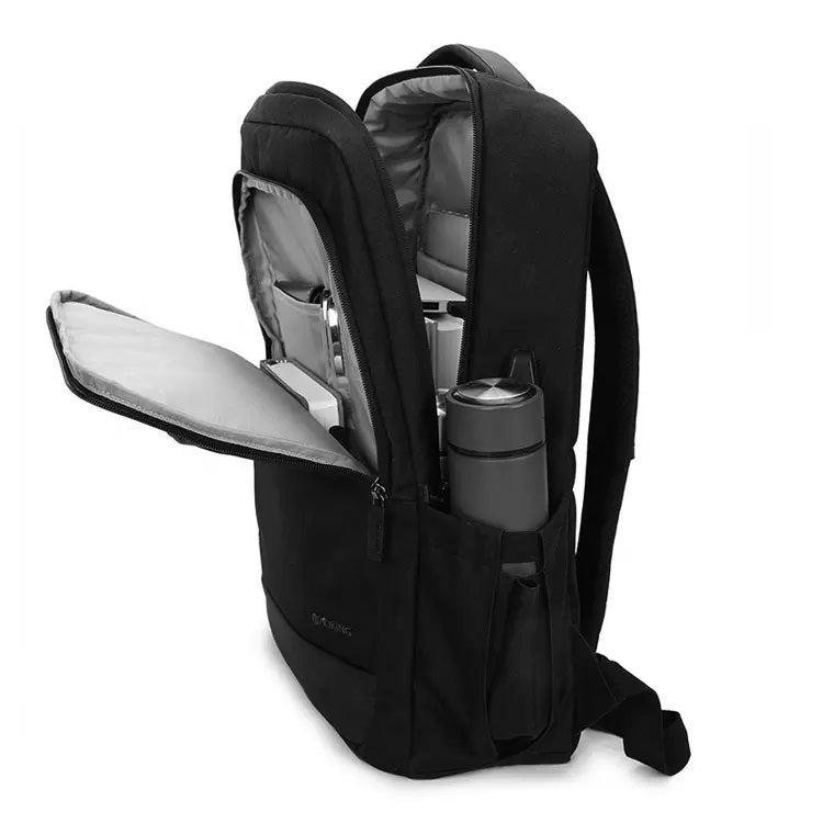 Aoking תיק גב אופנתי ללפטופ 15.6" בשחור - תיק התיקיםAokingגברים