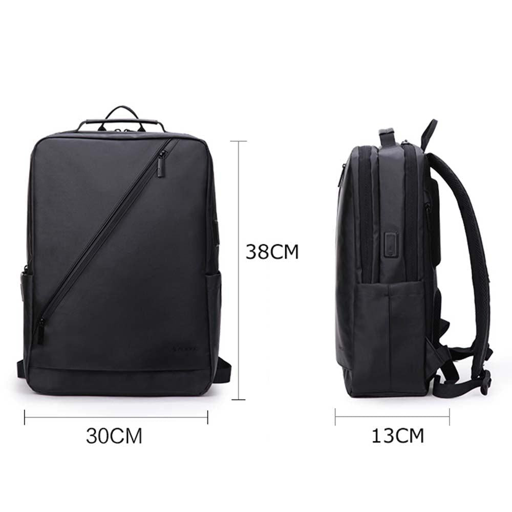 Aoking תיק גב עסקי למחשב נייד 15.6" בשחור - תיק התיקיםAokingגברים