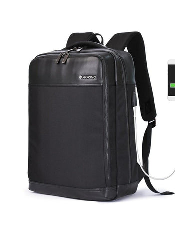 Aoking תיק גב עסקי ללפטופ 15.6" בשחור - תיק התיקיםAokingגברים