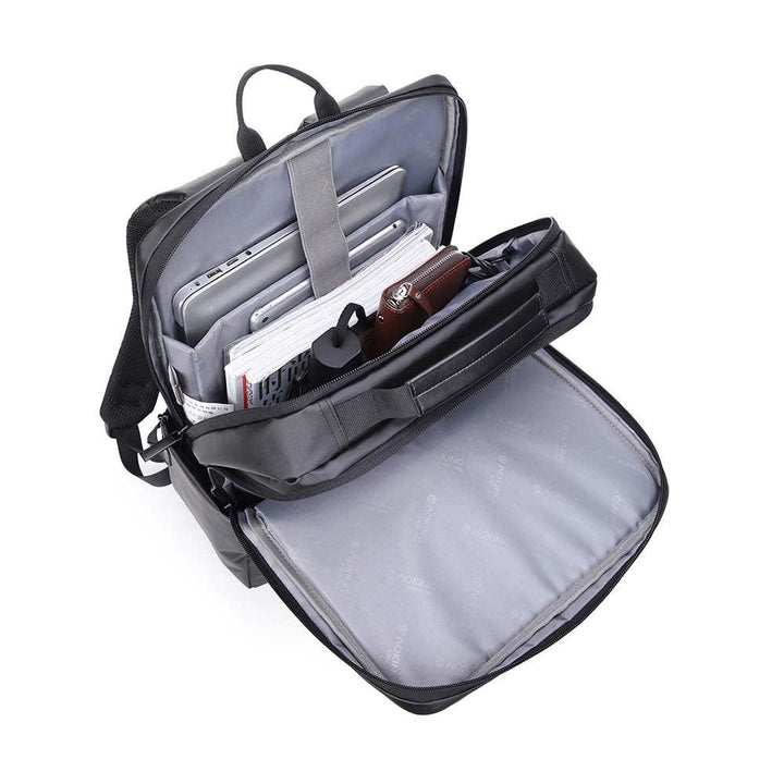 Aoking תיק גב עסקי למחשב נייד 15.6" בשחור - תיק התיקיםAokingגברים