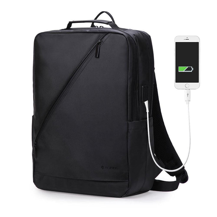 Aoking תיק גב עסקי למחשב נייד 15.6" בשחור - תיק התיקיםAokingגברים