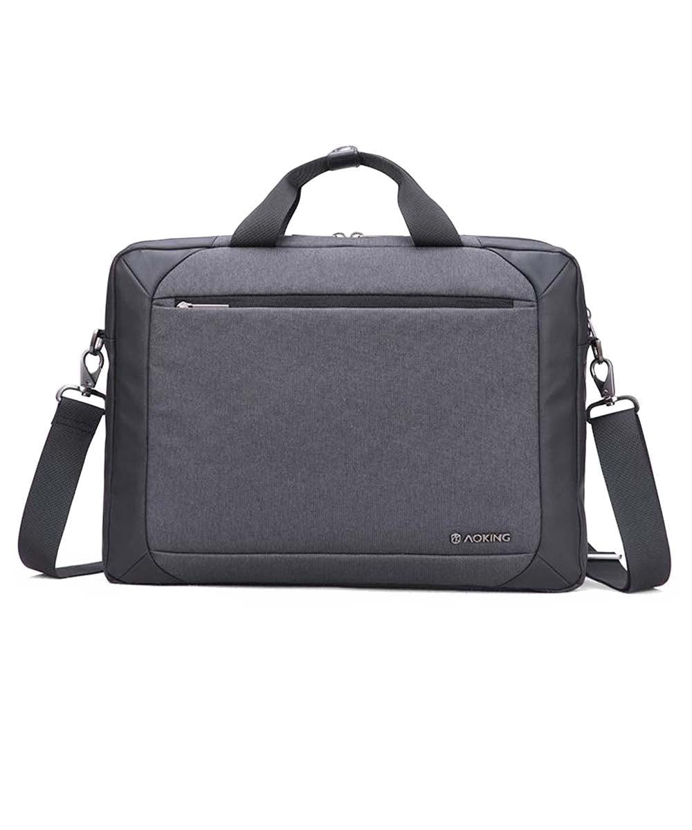 Aoking תיק עסקי ללפטופ 15.6" באפור כהה שחרחר - תיק התיקיםAokingתיקים לצד למחשב נייד
