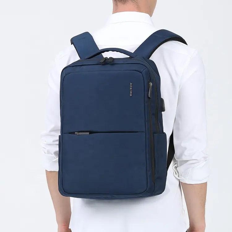 Aoking תיק גב אופנתי למחשב 15.6" - תיק התיקיםAokingגברים