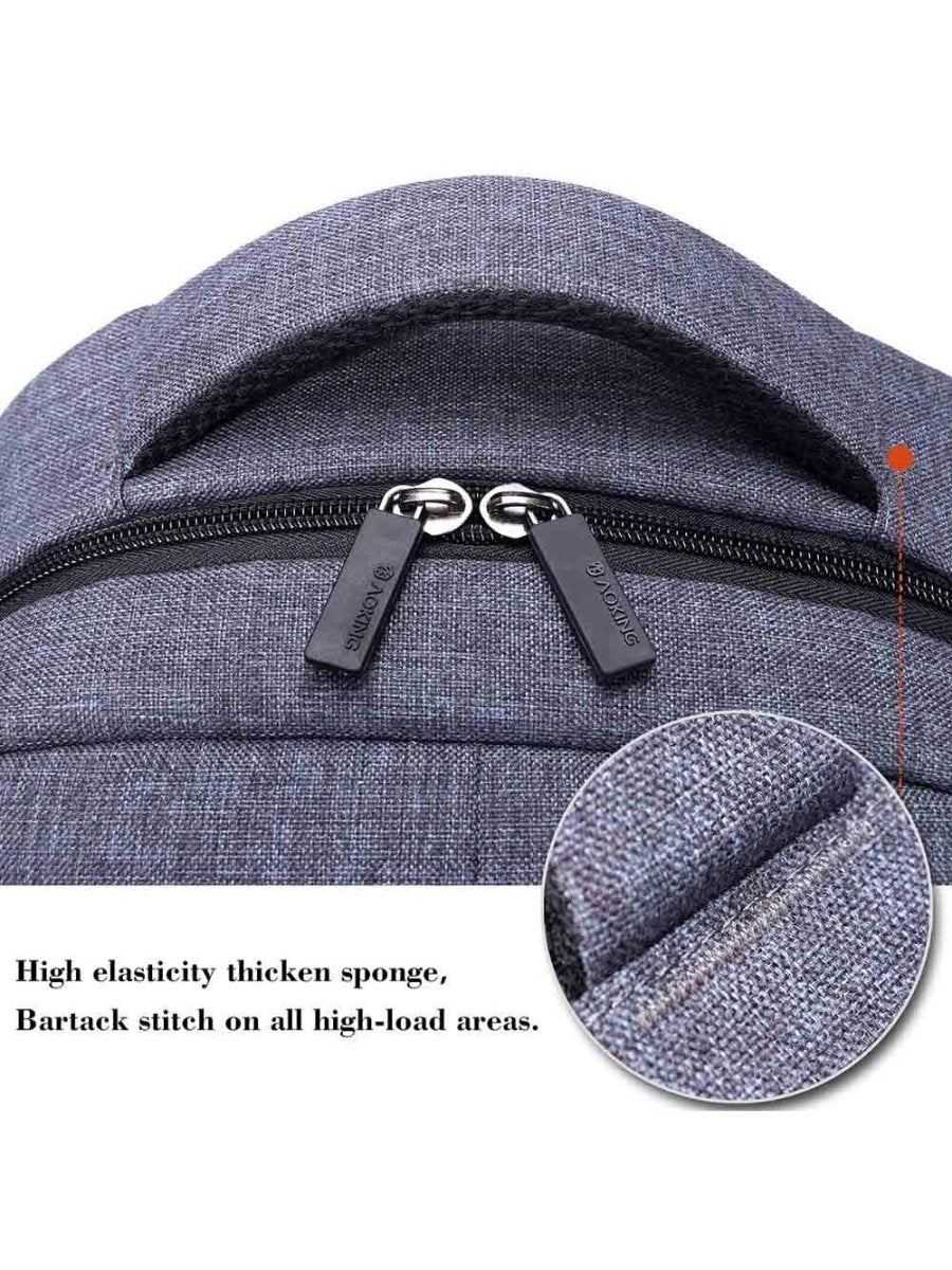 Aoking תיק גב אופנתי למחשב 15.6" - תיק התיקיםAokingגברים