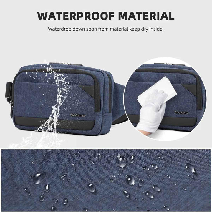 Aoking תיק פאוץ' איכותי לגבר - תיק התיקיםAokingתיקי צד לגבר