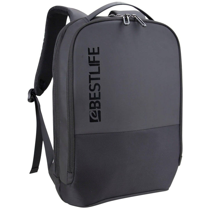 BESTLIFE תיק גב איכותי למחשב נייד 15.6" בשחור - תיק התיקיםBESTLIFEתיקים