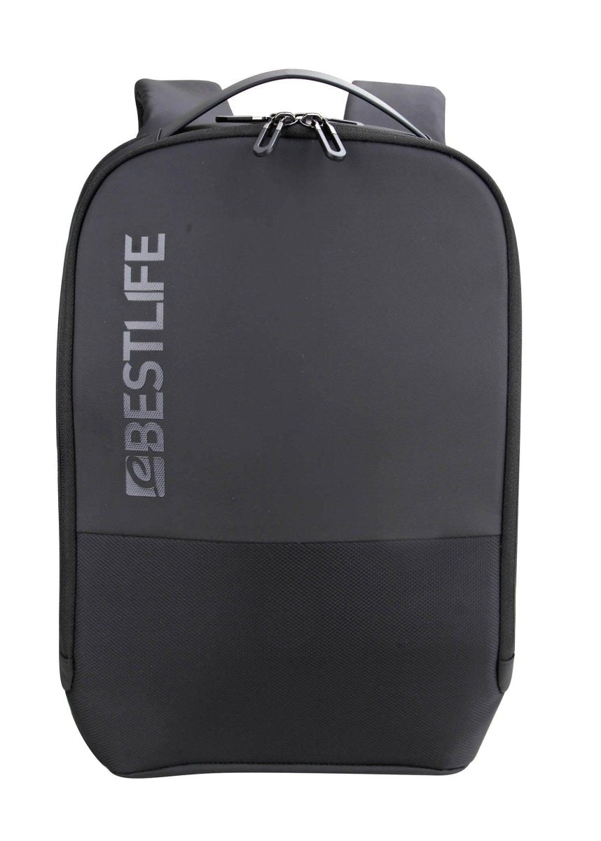 BESTLIFE תיק גב איכותי למחשב נייד 15.6" בשחור - תיק התיקיםBESTLIFEתיקים