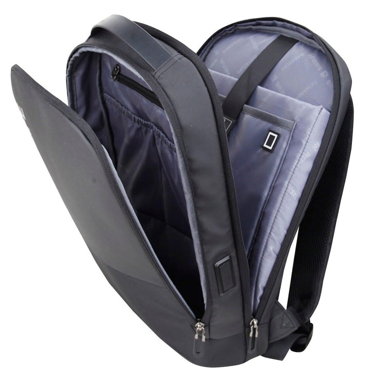 BESTLIFE תיק גב איכותי למחשב נייד 15.6" בשחור - תיק התיקיםBESTLIFEתיקים