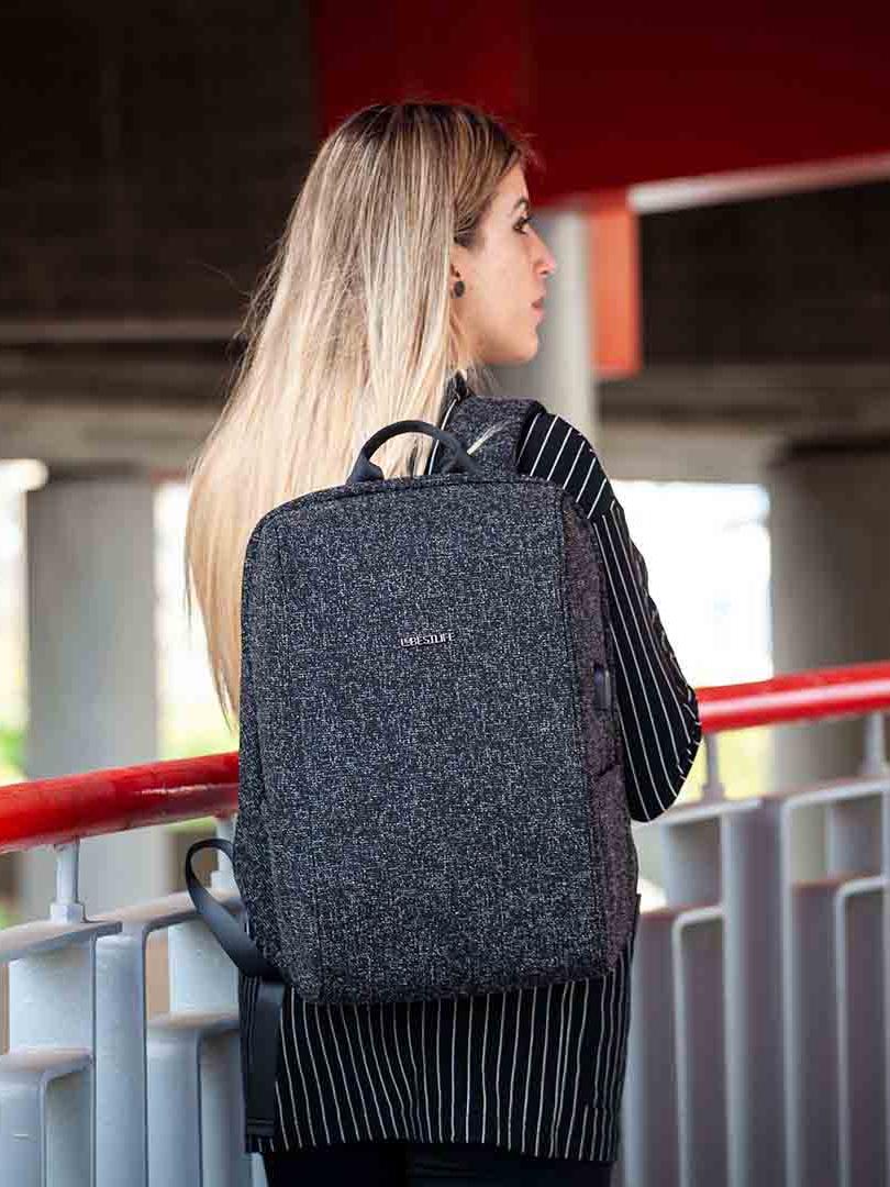 BESTLIFE TravelSafe תיק גב נגד גניבות למחשב "15.6 - תיק התיקיםBESTLIFEתיקים