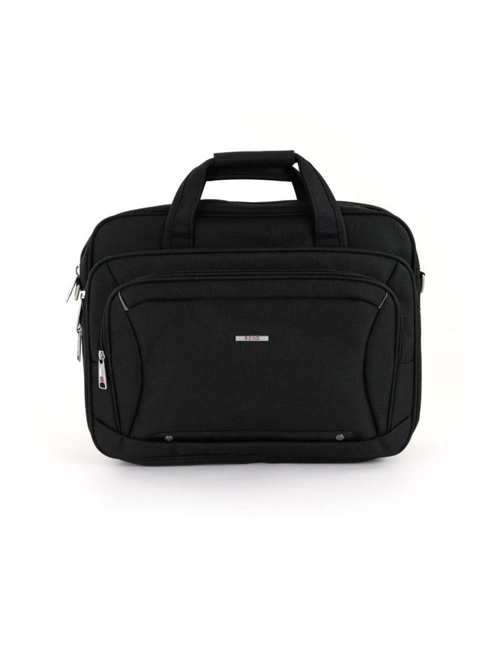 BOND תיק עבודה עם תא למחשב "15.6 שחור - תיק התיקיםBondגברים