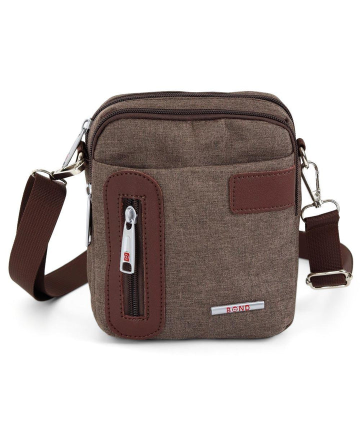 BOND תיק צד קטן לגבר עם רצועה מתנתקת - תיק התיקיםBondתיקים למחשב נייד