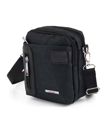 BOND תיק צד קטן לגבר עם רצועה מתנתקת - תיק התיקיםBondתיקים למחשב נייד