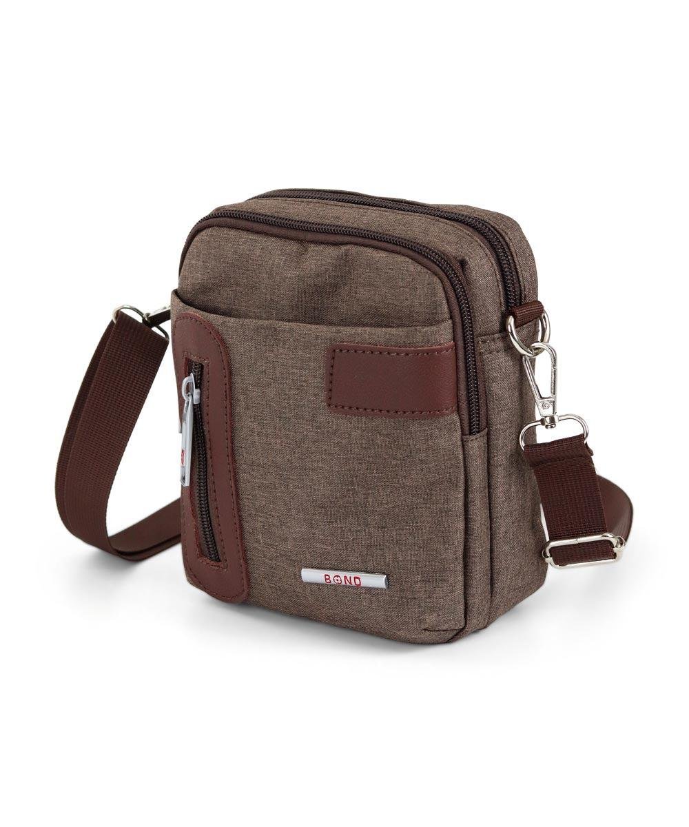 BOND תיק צד קטן לגבר עם רצועה מתנתקת - תיק התיקיםBondתיקים למחשב נייד