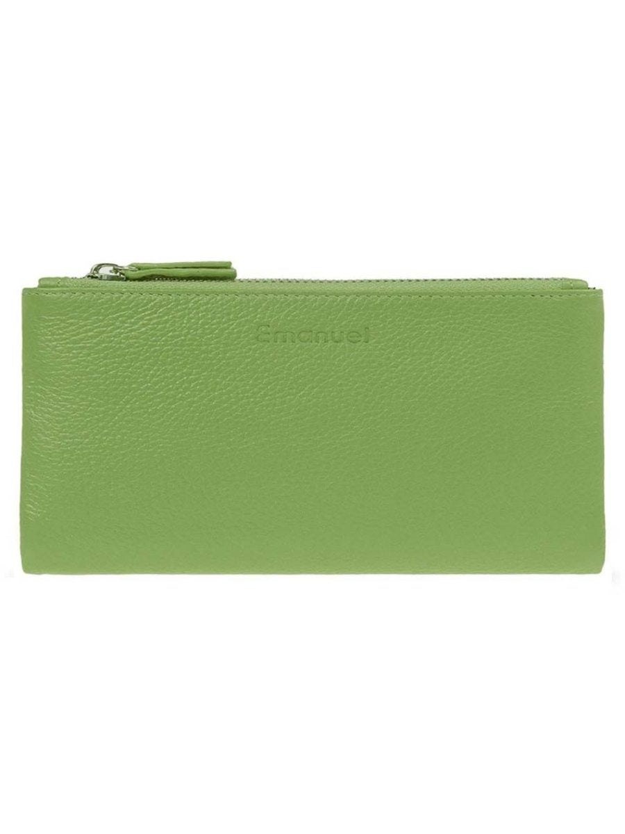 Emanuel ארנק עור נאפה גדול דגם קלאודיה - תיק התיקיםEmanuelנשים