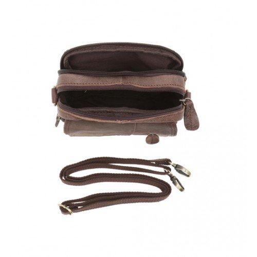 Emanuel תיק עור צד אדי - תיק התיקיםEmanuelגברים