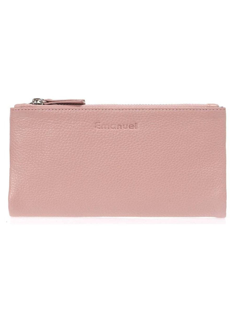 Emanuel ארנק עור נאפה גדול דגם קלאודיה - תיק התיקיםEmanuelנשים