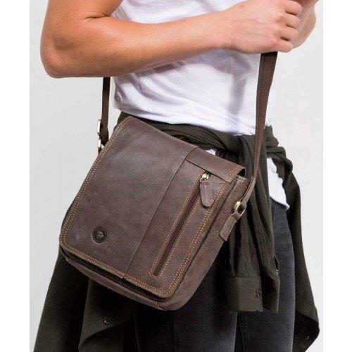 Emanuel תיק עור דגם ברק לגבר מבחר צבעים - תיק התיקיםEmanuelגברים