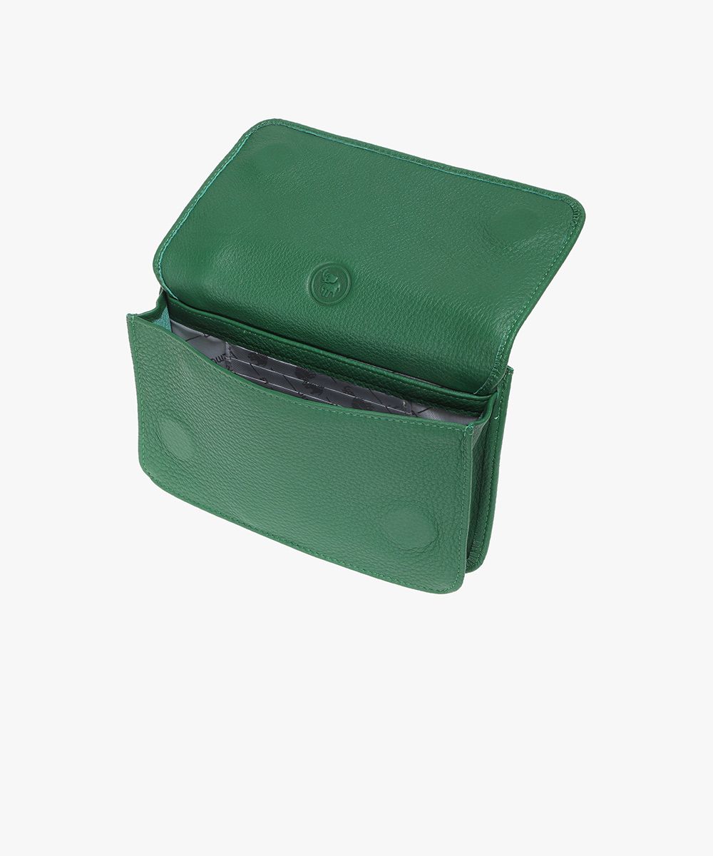 Emanuel תיק מעור דגם ברלין מטאלי - תיק התיקיםEmanuelנשים