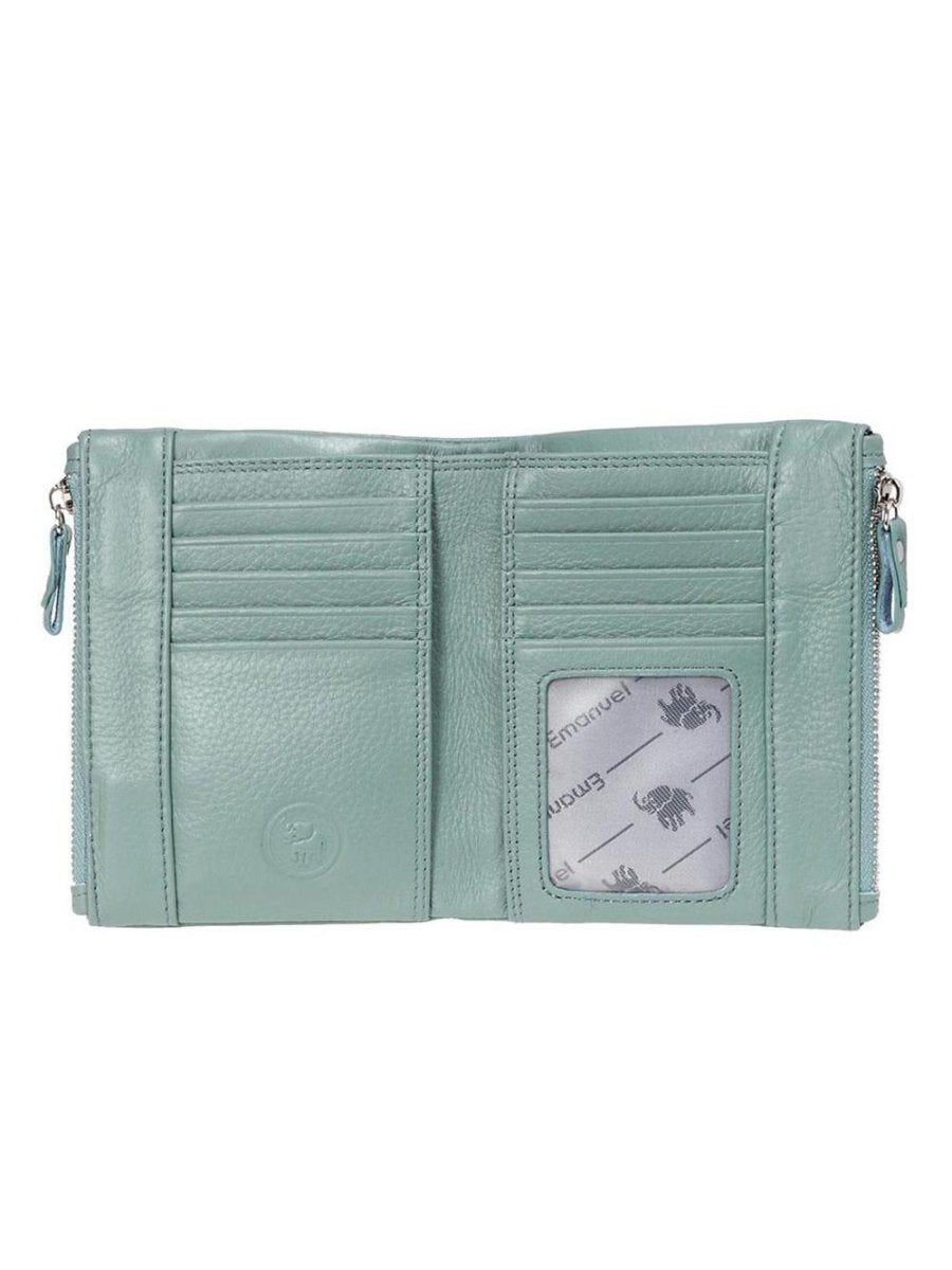 Emanuel ארנק עור מיני נאפה קלאודיה - תיק התיקיםEmanuelנשים