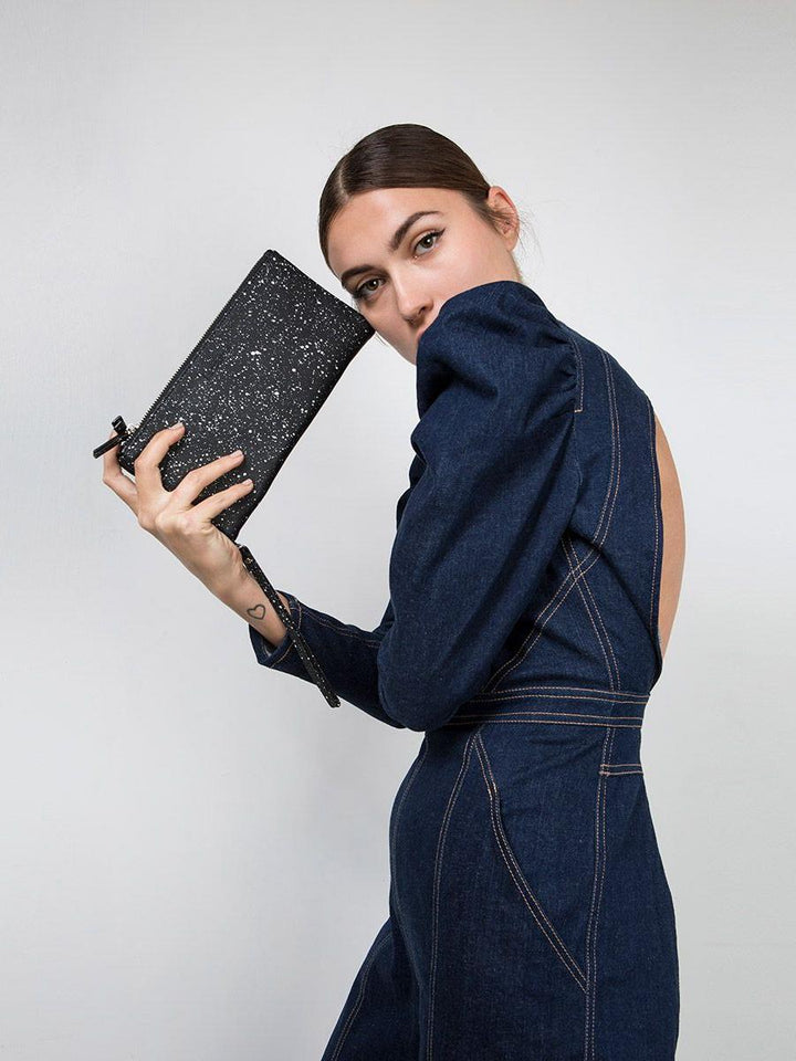 Emanuel ארנק עור נאפה גדול דגם קלאודיה - תיק התיקיםEmanuelנשים