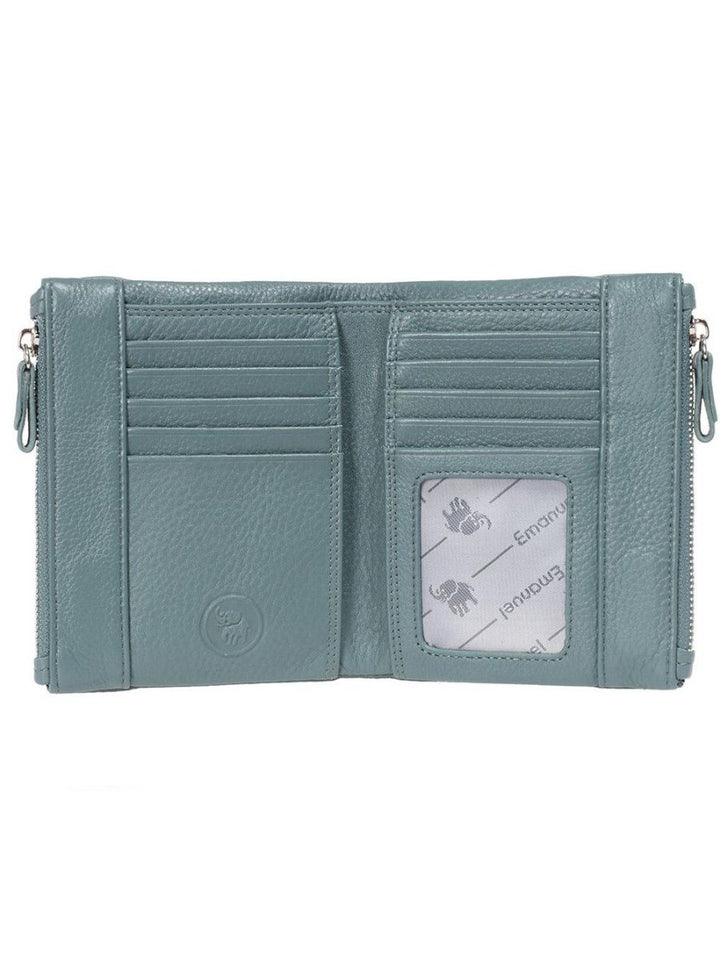 Emanuel ארנק עור מיני נאפה קלאודיה - תיק התיקיםEmanuelנשים