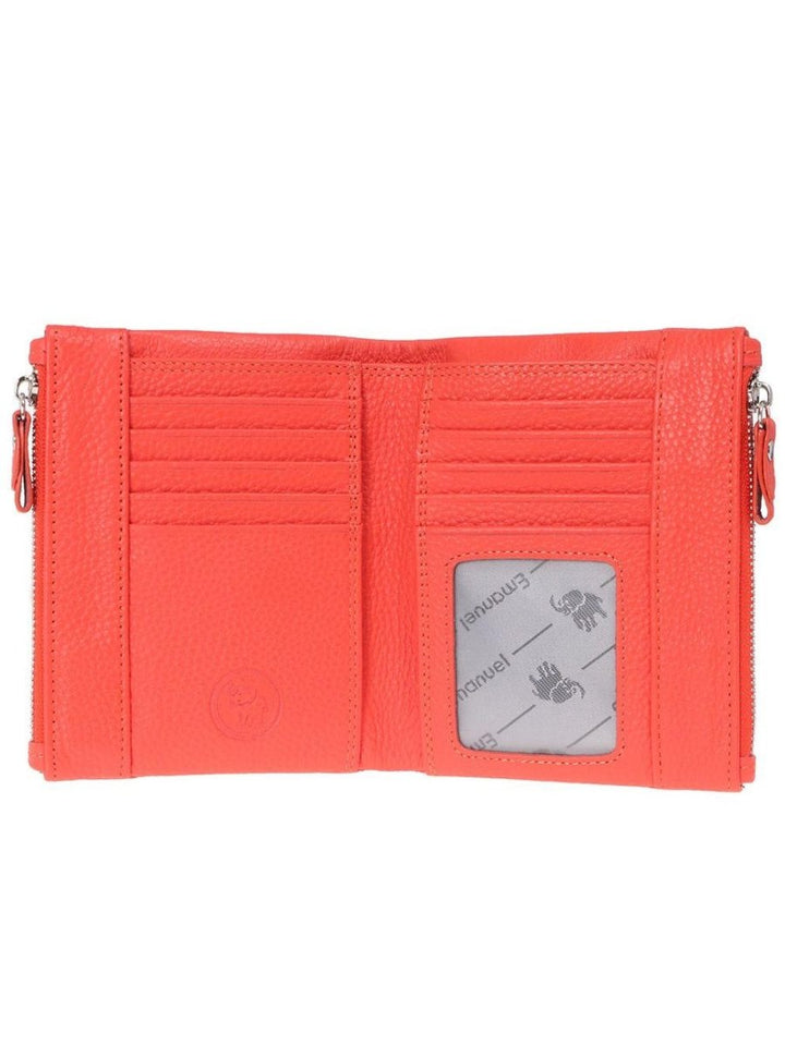 Emanuel ארנק עור מיני נאפה קלאודיה - תיק התיקיםEmanuelנשים