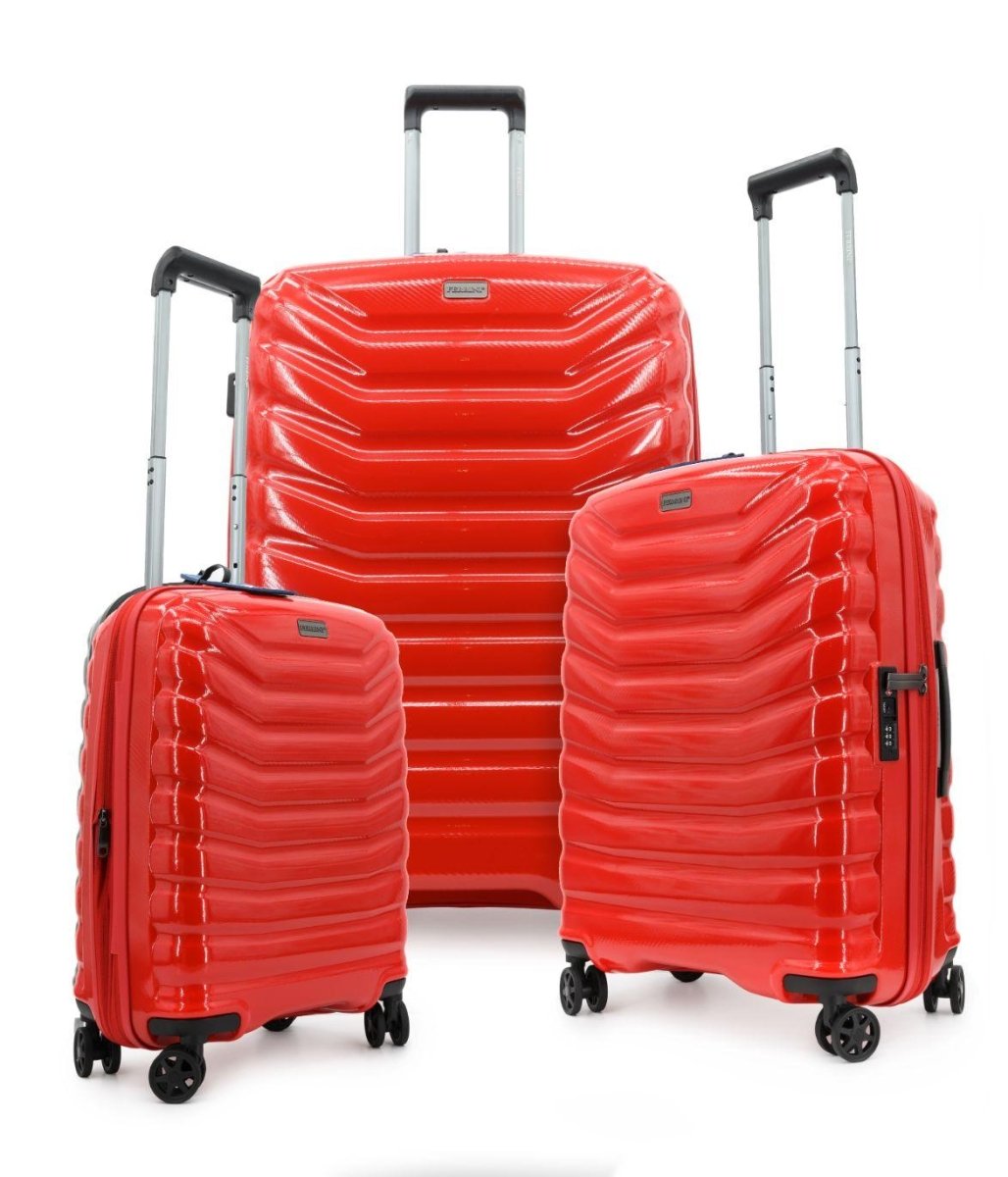 FERRINI סט 3 מזוודות יוקרתיות בלתי שבירות NAPTUNE - תיק התיקיםFERRINIמזוודות