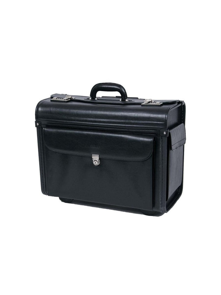 FERRINI תיק גלגלים גדול פיילוט עסקים דמוי לעורכי דין / קלסרים - תיק התיקיםFERRINIתיקים